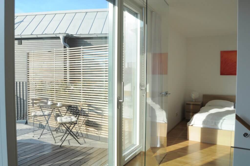 Insektenschutz für Dachterrassenwohnung